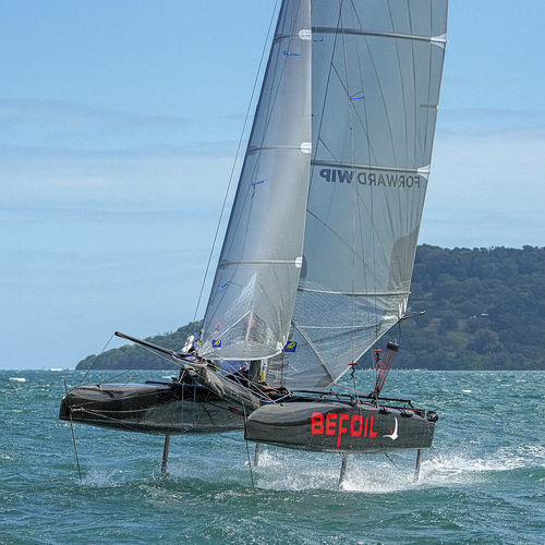 Catamarano - Befoil 16 CARBON - Befoil - da regata e crociera / con foil