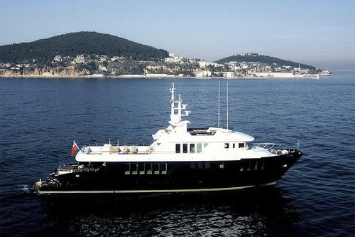 Super-yacht da crociera - VINIDREA II - TURQUOISE YACHTS - con cabina di pilotaggio / in alluminio / su misura