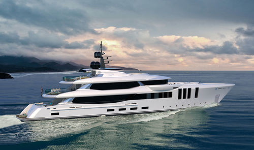 Mega-yacht da crociera - AMOR - TURQUOISE YACHTS - raised pilothouse / con 6 cabine / in acciaio