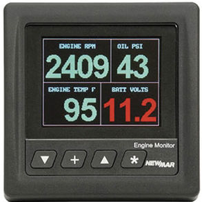 Display per barca - VOTT - NewMar - di temperatura / di pressione d'olio / LED