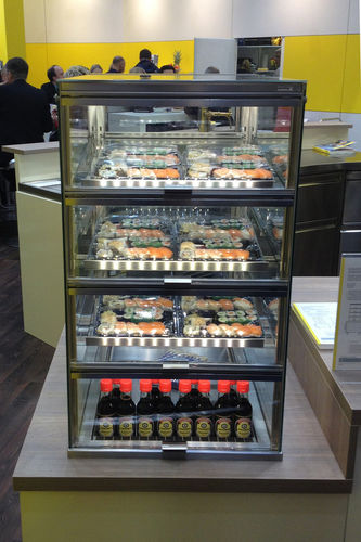 Vetrina refrigerata per nave - Sushi Tower - AKE Ausseer Kälte und Edelstahltechnik GmbH