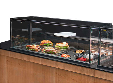 Bancone refrigerato per nave - Vario Food - AKE Ausseer Kälte und Edelstahltechnik GmbH