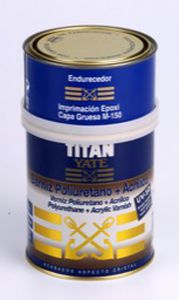 Vernice trasparente per barca - 07A - industrias titan sau - multiuso / bicomponente / in poliuretano