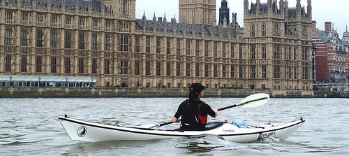 Kayak da escursione - xplore series - Tiderace Sea Kayaks - da mare / per adulto / monoposto