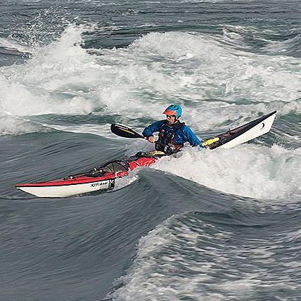 Kayak surf - xtra / Xtra HV - Tiderace Sea Kayaks - per adulto / monoposto