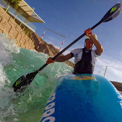 Pagaia per kayak - Carving C - Kober Paddel - da slalom / asimmetrica / doppia