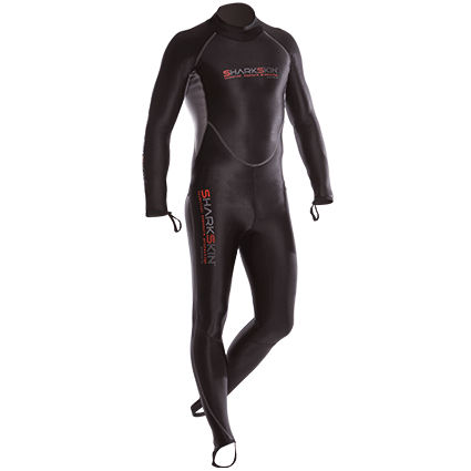 Muta neoprene da immersione - REAR ZIP - Sharkskin - a maniche lunghe / monopezzo / body
