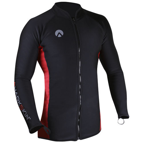 Giacca da navigazione - FULL ZIP - Sharkskin - per uomo / traspirante / in neoprene