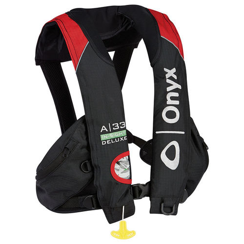 Giubbotto di salvataggio autogonfiabile - A-33 In-Sight Deluxe - ONYX OUTDOOR - unisex / per la pesca