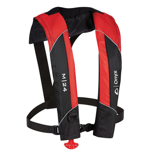 Giubbotto di salvataggio autogonfiabile - M-24 - ONYX OUTDOOR - unisex / per la pesca
