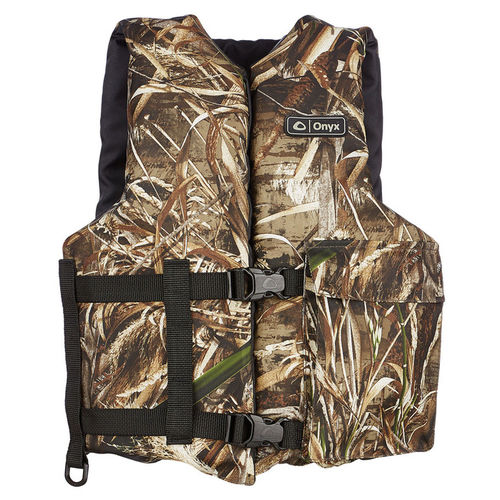 Aiuto al galleggiamento per sport nautici - Realtree Max-5® Universal Sport  - ONYX OUTDOOR - per canoa e kayak / per la pesca / per uomo