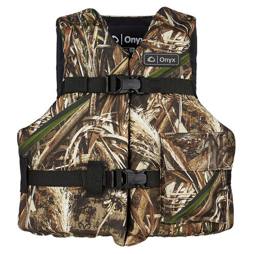Aiuto al galleggiamento per sport nautici - Realtree Max-5® - ONYX OUTDOOR - per canoa e kayak / per la pesca / per uomo