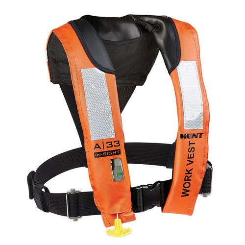 Giubbotto di salvataggio autogonfiabile - 153200-200-004-13 - KENT SAFETY PRODUCTS - 156 N / unisex / ad uso professionale