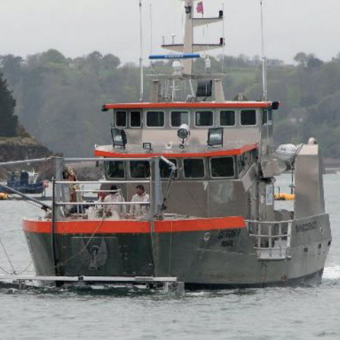 Motobarcapompa - 180 - Efinor Sea Cleaner - imbarcazione di servizio / barca per il recupero di idrocarburi / chiatta di recupero rifiuti