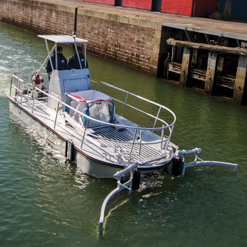 Barca professionale imbarcazione di servizio - Waste Cleaner 66T - Efinor Sea Cleaner - imbarcazione di servizio portuale / chiatta da lavoro / barca per il recupero di idrocarburi