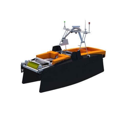 Drone marino per la raccolta di rifiuti - USV MASS CLEANER - Efinor Sea Cleaner - per il monitoraggio dei fiumi / autonomo / teleguidato