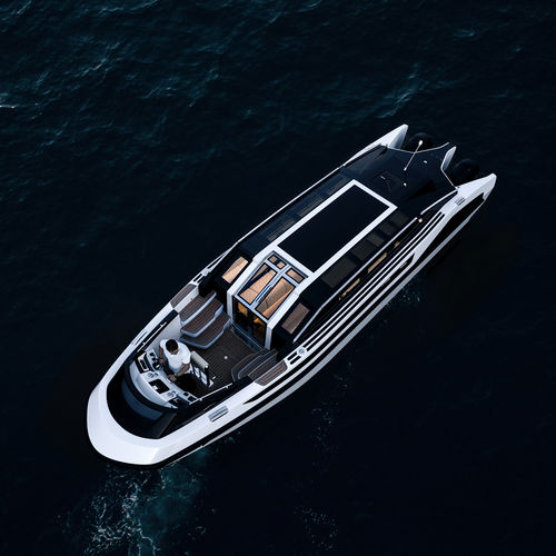 Cabinato fuoribordo - LIMO - Ante Tenders - bimotore / ad alta prestazione / con cabina