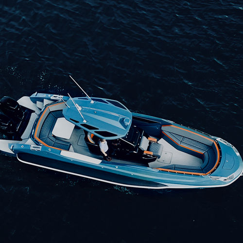 Gommone fuoribordo - GT10 HT - Ante Tenders - bimotore / RIB / con console centrale