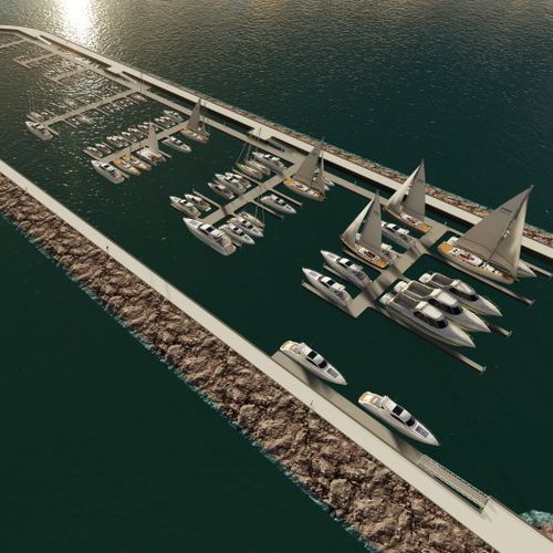 Pontile galleggiante - HSB Marine  - di ormeggio / per marina / per yacht