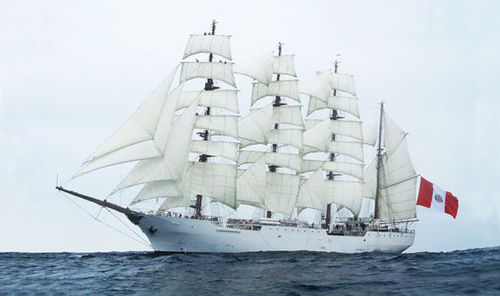 Sailing-superyacht di lusso da crociera - Astillero SIMA PERU - con poppa aperta / in acciaio / con bompresso