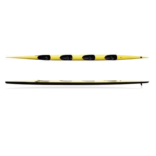 Kayak sit-on-top - K4 FALCON L - Kape-Sport Kft. - da regata / da mare / per adulto