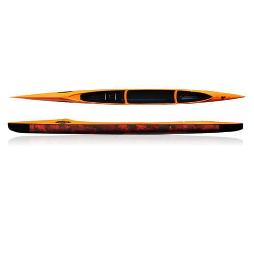 Canoa da competizione - C1 EVO F - Kape-Sport Kft. - monoposto / per adulto / arancione