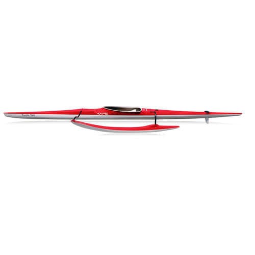 Canoa da competizione - OC1 PACIFIC 720 - Kape-Sport Kft. - monoposto / per adulto / rossa