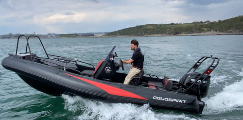 Gommone fuoribordo - 585  - AQUASPIRIT - RIB / con console centrale / open