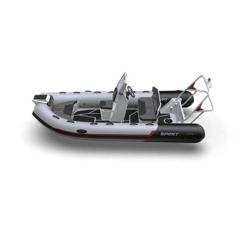 Gommone fuoribordo - 450 - AQUASPIRIT - semirigido / con console centrale / open