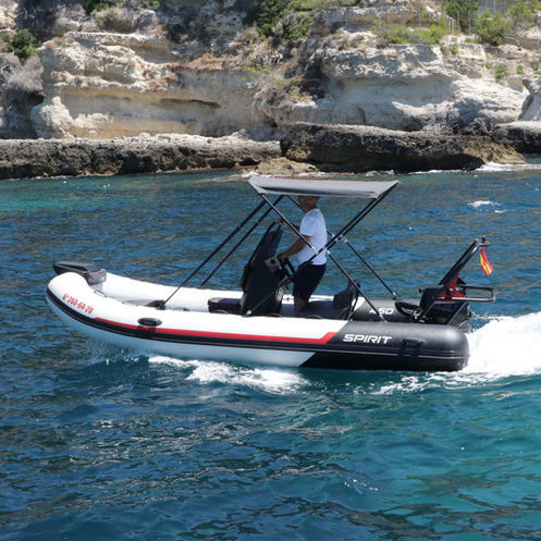 Gommone fuoribordo - 350 - AQUASPIRIT - semirigido / open / con console laterale