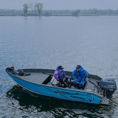 Bass boat fuoribordo - 475 EVO TILLER - BoatLab LLC - open / da pesca sportiva / in alluminio