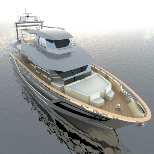 Motor-yacht da crociera - Wedgeline 77′ - Fabiani Yacht s.r.l. - con fly / con 3 cabine / con 4 cabine