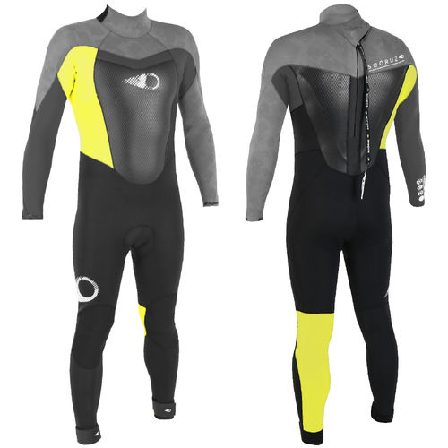 Muta neoprene da surf - FIGHTER Back-zip Series - SOÖRUZ SURFWEAR COMPANY - integrale / a maniche lunghe / 2 mm