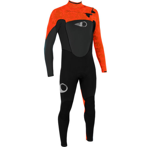 Muta neoprene da surf - FIGHTER Chest-zip Orange - SOÖRUZ SURFWEAR COMPANY - integrale / a maniche lunghe / 3 mm