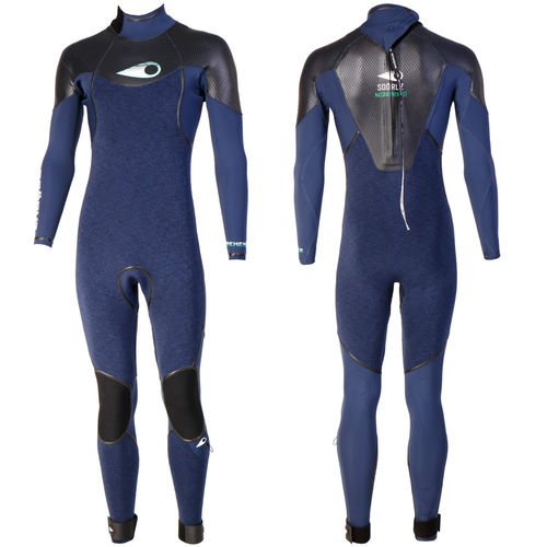 Muta neoprene da windsurf - FIREHEAD Back-zip - SOÖRUZ SURFWEAR COMPANY - integrale / a maniche lunghe / 3 mm
