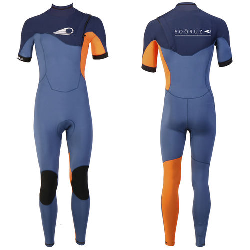 Muta neoprene da surf - FIGHTER Semidry SS Zip-free - SOÖRUZ SURFWEAR COMPANY - integrale / a maniche corte / 2 mm