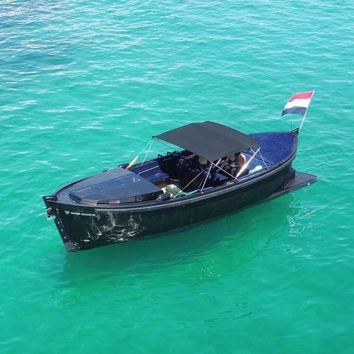 Barca open entrobordo - S-1100 - Waterdream BV - bimotore / con console centrale / da sci nautico