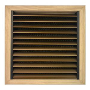 Griglia d'aerazione per barca - MBC MARINE - MARINE AIR CONDITONS SOLUTIONS - in plastica / in teak
