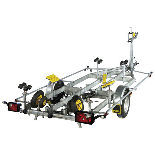Carrello per varo - MP750 - PEGA - per barca a vela / a rulli