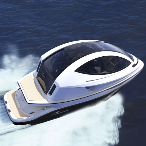 Barca professionale battello turistico - Super - JET CAPSULE S.r.l. - entrobordo a idrogetto / diesel / elettrica