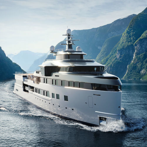 Mega-yacht da crociera - 80 - Damen Yachting - explorer / per spedizioni / raised pilothouse