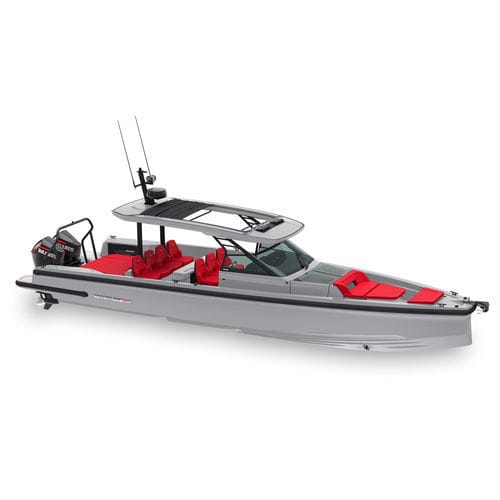 Tender per yacht ad alta prestazione - Shadow 900 Sun-Top - Brabus Marine - fuoribordo / a benzina / bimotore