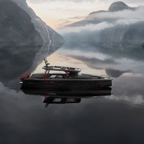 Cabinato fuoribordo - Shadow 1200 Cross Top - Brabus Marine - trimotore / hard-top / rapido