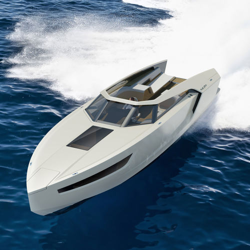 Cabinato fuoribordo - GT 42 - Flying Flipper - bimotore / con dual console / rapido