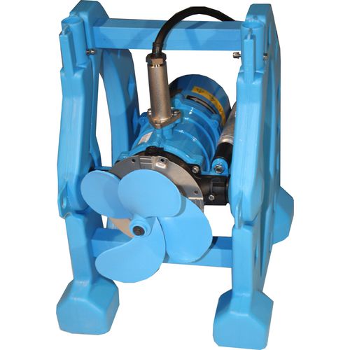 Aeratore d'acqua per acquacoltura - BRIO - Emygaqua - a elica / sommerso
