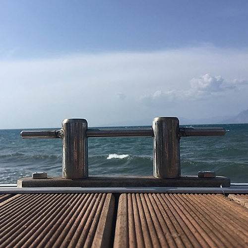 Galloccia d'ormeggio per pontile - gesikat - doppia / in acciaio inossidabile