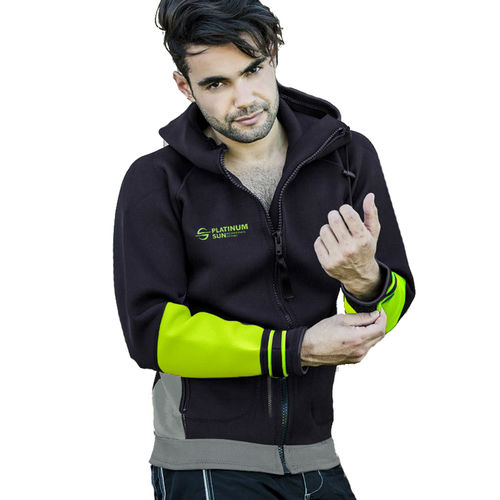 Giacca da navigazione - Neon Green - Platinum Sun - da immersione / da pesca / termica