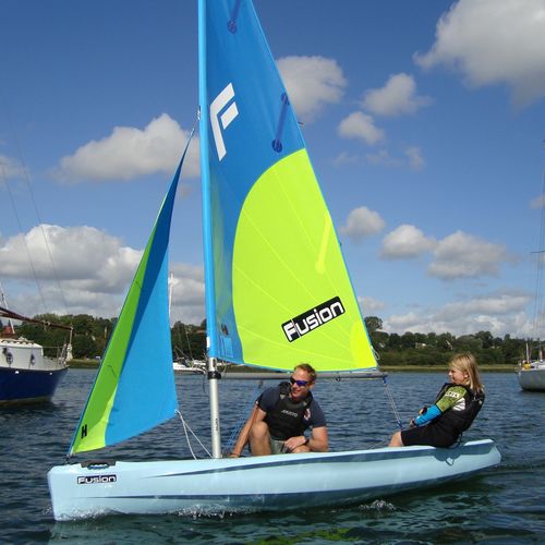 Deriva singola - FUSION - Fusion Sailboats - per bambini / per due persone / da regata
