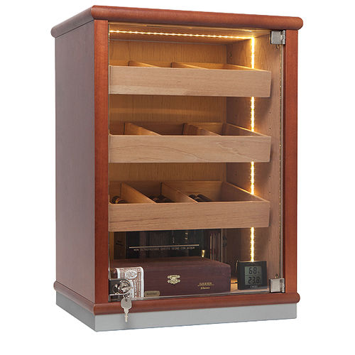 Armadietto umidificatore per sigari per yacht - REVERSO-N - Cigars time - in legno