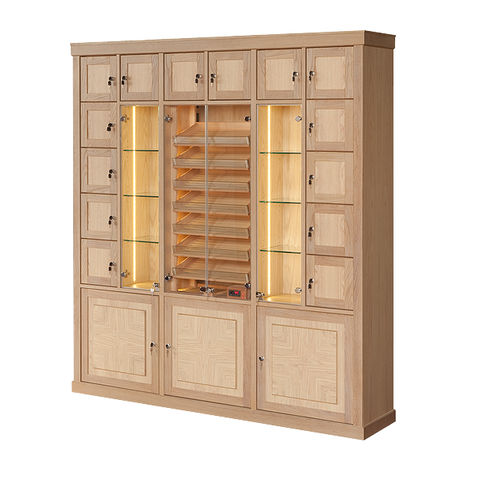 Armadietto umidificatore per sigari per yacht - BSH/375 - Cigars time - in legno